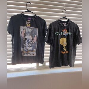 NWT Bundle T-Shirt for Adults /Mineral wash / size M stitch